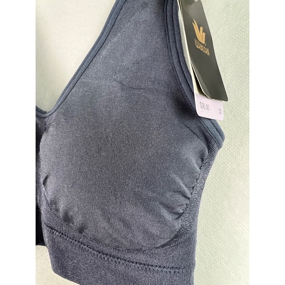 Wacoal Women's Bra Bralette Size 32‎ Seamless B Smooth Blue Removable Pads B12 - Picture 9 of 15